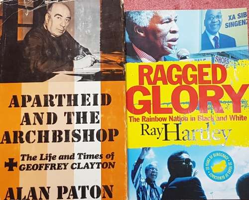 Apartheid and the archbishop AND Ragged Glory Signed Copy