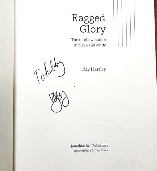 Apartheid and the archbishop AND Ragged Glory Signed Copy