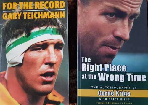 Gary Teichmann, Signed copy ! AND Corné Krige