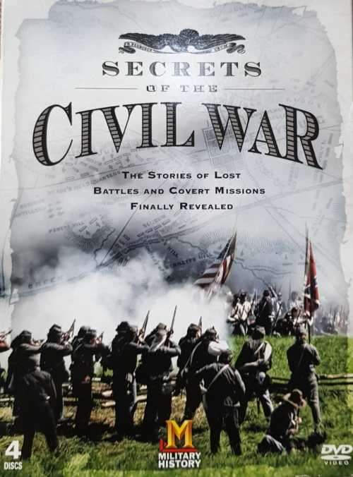Secrets of the Civil War DVD, box set of 4 DVDs