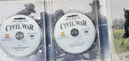 Secrets of the Civil War DVD, box set of 4 DVDs