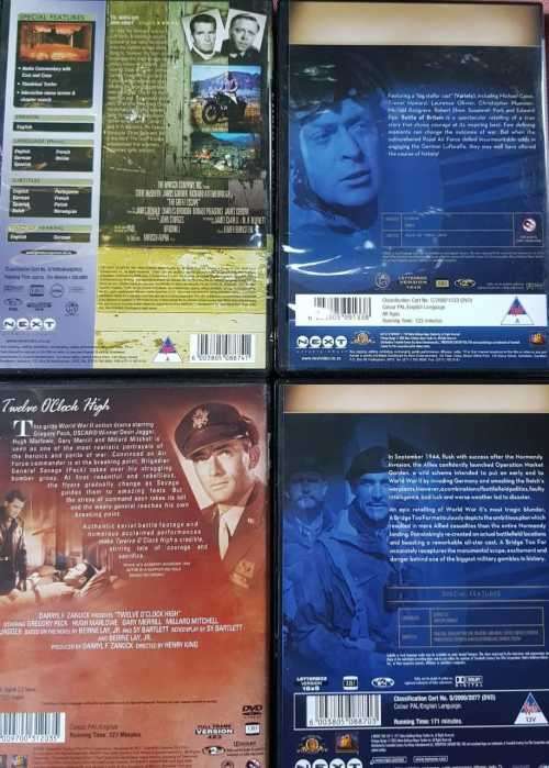 Classic 4 Film Box Set - Twelve O'Clock High, A Bridge Too Far, The Great Escape, Battle of Britain