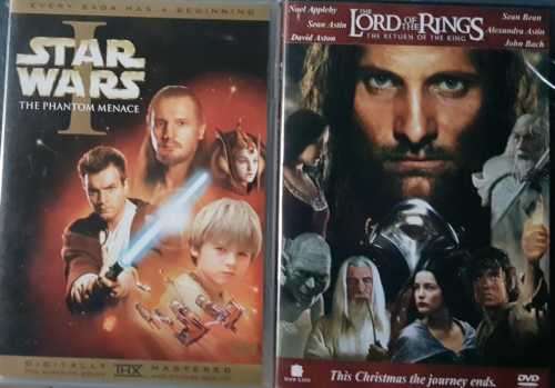 Star Wars The Phantom Menace AND Lord of the Rings The Return of the king