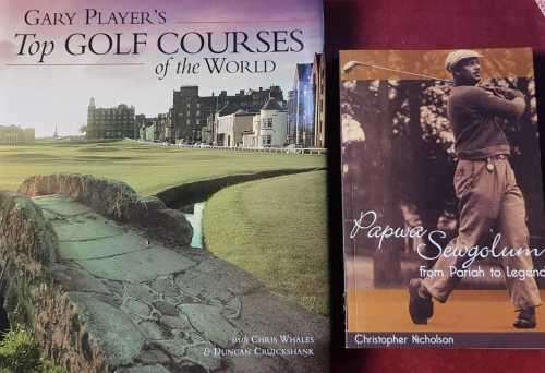 Gary Player and Papwa Sewgolum Signed Rare Golf Memorabilia