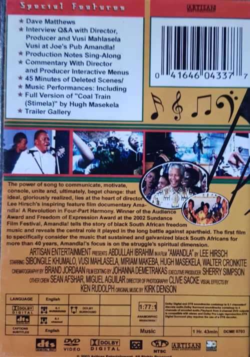 Marikana and DVD - Amandla !