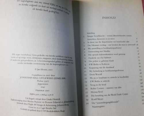 Jan Smuts and PW Botha - When Smuts Goes and Die Binnekring