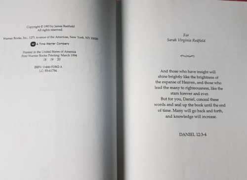 Celestine Prophecy and St Therese of Lisieux - (RARE ! 1947, First Edition)