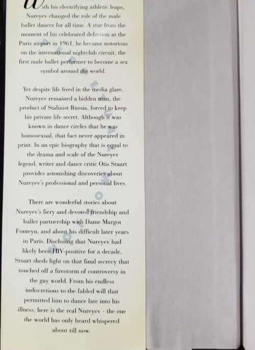 Nureyev, The Public and Private Lives of Rudolph Nureyev by Otis Stuart