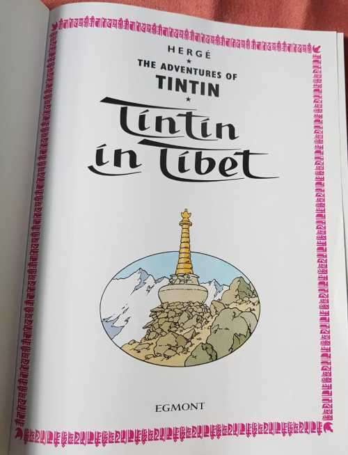 Tintin in Tibet, Hergé, Egmont.