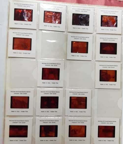 Van Gogh by Grose Evans  Color Slide Program of the Great Masters.