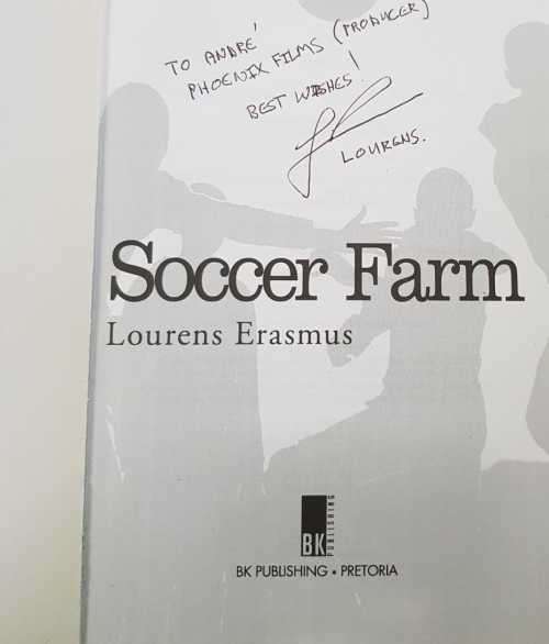 AC Jordan and Lourens Erasmus Tales from Southern Africa AND Soccer Farm SIGNED!