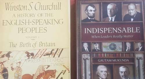 Churchill History of the English speaking people AND Indispensable