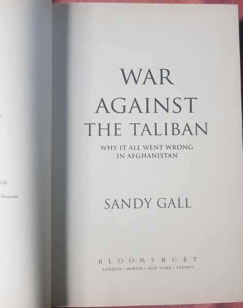 Raid on the Sun AND War against the Taliban