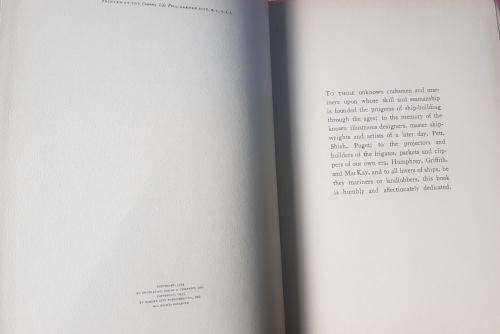 Ships - The Book of Old Ships, First Edition 1924  and something of their evolution and romance