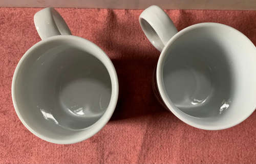 Porsgrund Norway Pair of ceramic mugs