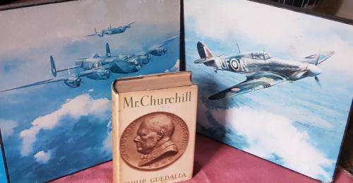 Lancaster bombers and hurricane frames included