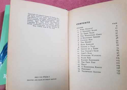 Roald Dahl, The Witches  AND  Hardy Boys, The clue of the screeching owl