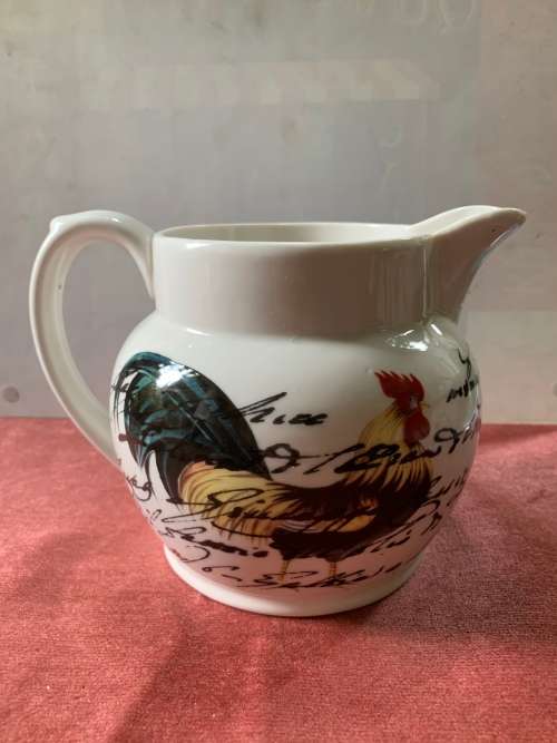 Bellarté Pitcher / Jug Tuscan rooster by Bellarté   Italy