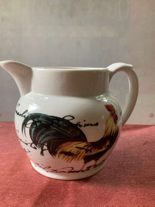 Bellarté Pitcher / Jug Tuscan rooster by Bellarté   Italy