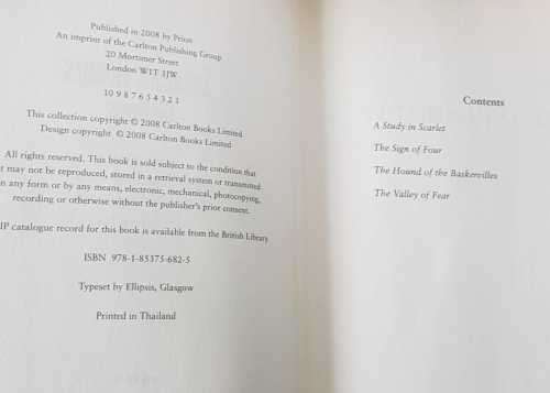 Sherlock Holmes, the complete and unabridged novels, Sir Arthur Canan Doyle