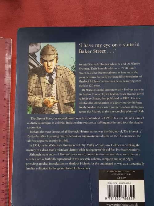 Sherlock Holmes, the complete and unabridged novels, Sir Arthur Canan Doyle