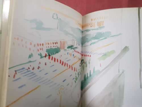 China Diary Stephen Spender and David Hockney.  158 watercolours, drawings and photographs