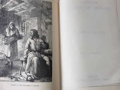 Charles Dickens printed in1888 - A Childs History of England.  Illustrated
