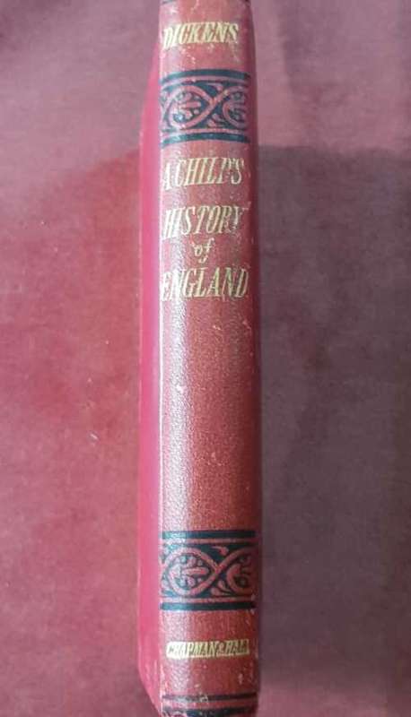 Charles Dickens printed in1888 - A Childs History of England.  Illustrated
