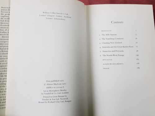 Alistair Maclean Captain Cook