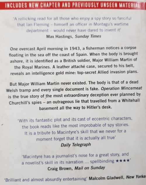 WW2 Clear for Action AND Operation Mincemeat