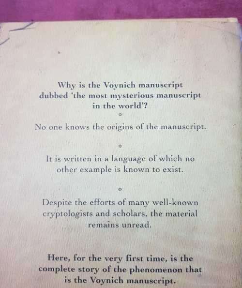 Schoonerman AND Voynich Manuscript