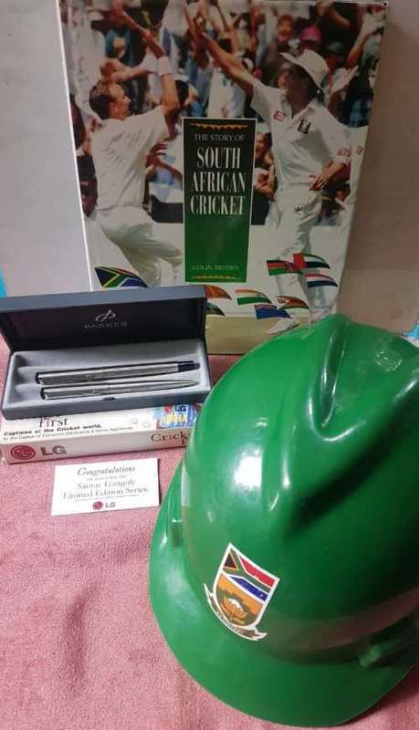 Cricket - The Story of South African Cricket, Cricket Helmet and souvenir limited edition