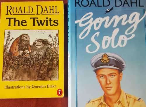 Roald Dahl  The Twits AND Going Solo