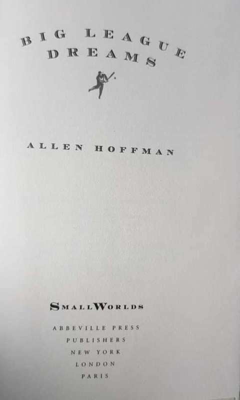 Big League Dreams by Allen Hoffman