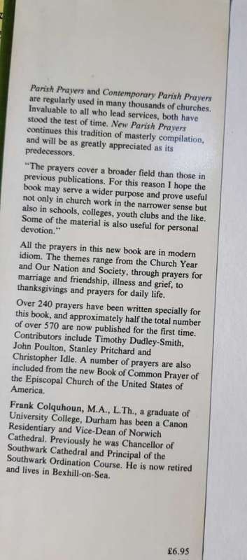 A Time of Awakening AND New Parish Prayers