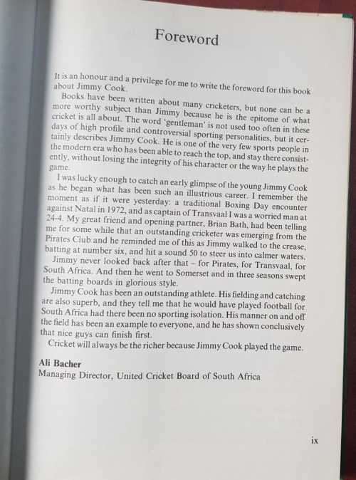 The Jimmy Cook Story AND Bidding for Glory