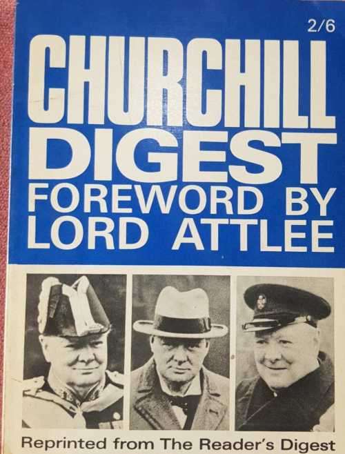 Churchill History of the English Speaking People & Churchill Digest & Churchill calendar