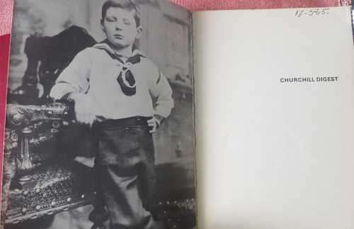 Churchill History of the English Speaking People & Churchill Digest & Churchill calendar