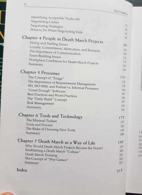 Death March   The complete software developers