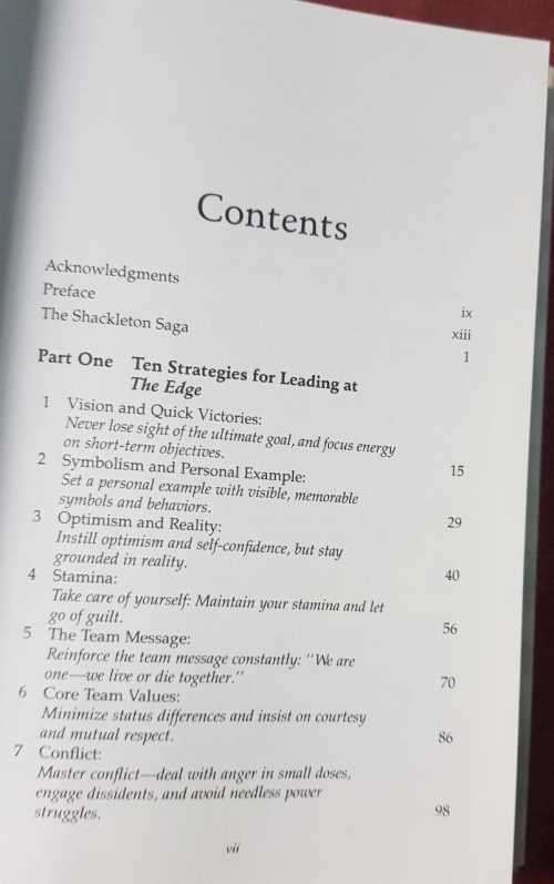 Leading at the Edge  Leadership lessons from the extraordinary saga of Shakletons Antarctic Expedit