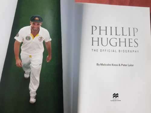 Cricket - Australia test match / test cricketer / Phillip Hughes, the official biography