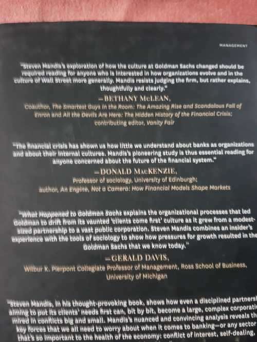 Goldman Sachs  First Edition, NASDAQ / stock exchange / Wall Street
