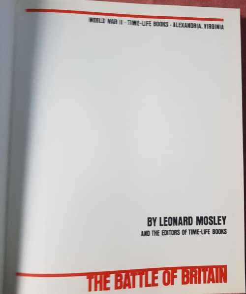 Battle of Britain by Leonard Mosley
