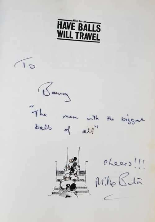 Rugby Springboks - Signed copy of "Have Balls will Travel" & 150 years of South African rugby