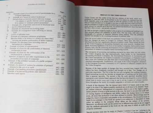 Coopers and Lybrand - manual of auditing