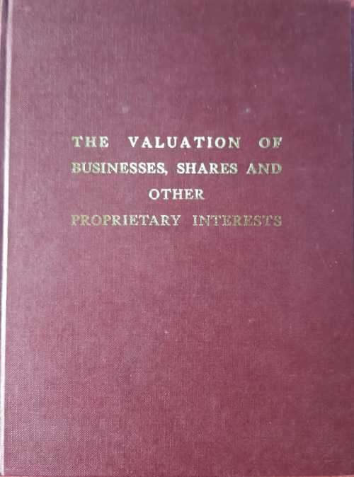 Valuation of Business Shares and other Propriety Interests