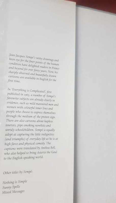 Sempe: Everything is Complicated  by Jean-Jacques Sempé, First Edition