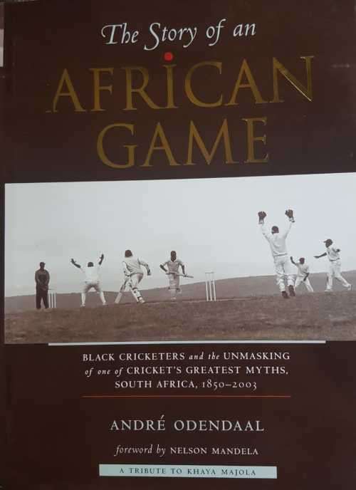 Mandela The story of an African Game / Cricket Proteas Apartheid First Edition Coffee Book