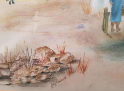 Painting Joy Pearce