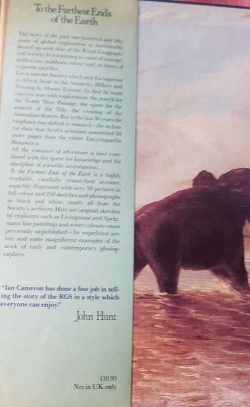 Royal Geographical Society, First Edition 1830-1980 150 years of World Exploration by Ian Cameron